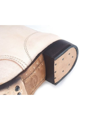 bottes de l'armée en cuir M37 allemand unpainted