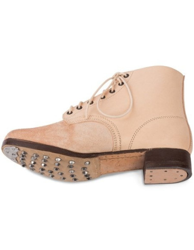 M43 bottes de l'armée en cuir noir allemand non...