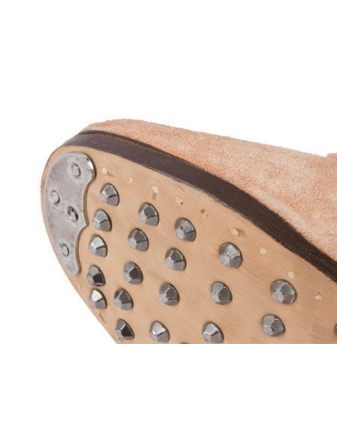 M43 Duitse zwarte leren leger schoenen ongeverfd