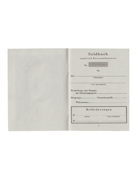 Volkssturm paybook
