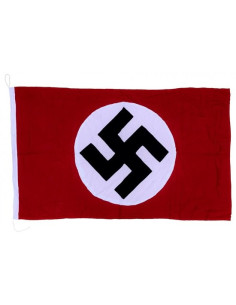 NSDAP Nazi partij vlag hand genaaid type 2