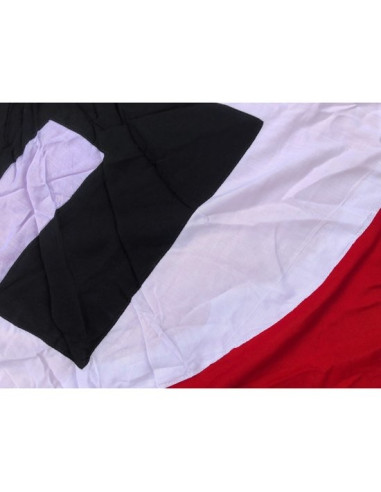 NSDAP parti nazi drapeau cousu main type 2