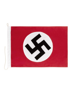 NSDAP Nazi party flag hand sewn small