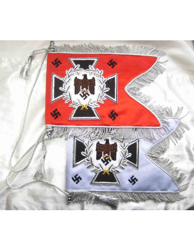 Wehrmacht swallow tailed flags hand sewn