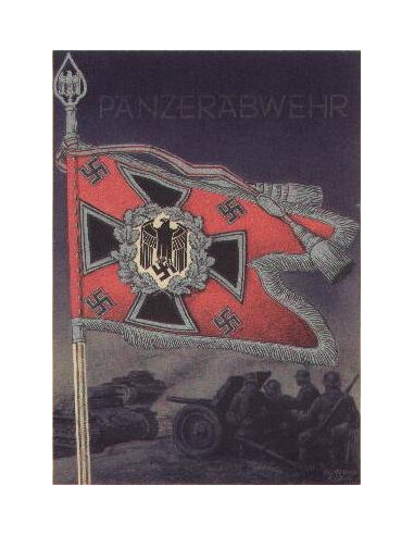 Wehrmacht swallow tailed flags hand sewn