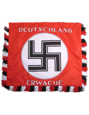 Deutschland Erwache bannière cousu main