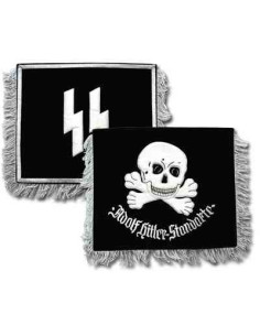 SS 1st Leibstandarte` Adolf Hitler` banner hand sewn