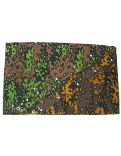 2 in 1 eichentarn camouflage zeltbahn 2