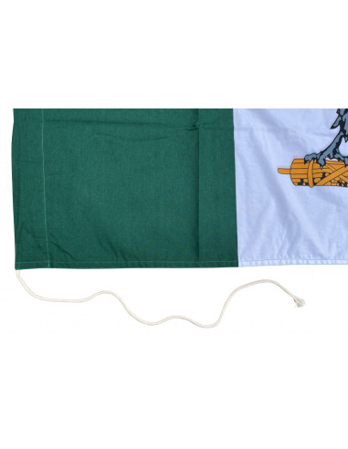 Drapeau de la république sociale italienne en...