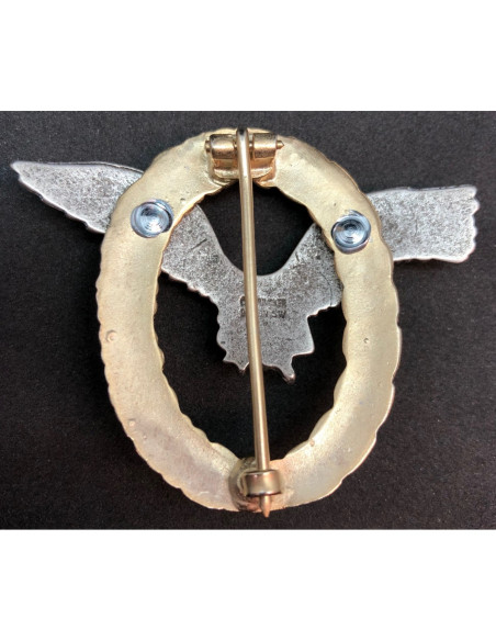 Luftwaffe pilot badge without swastika