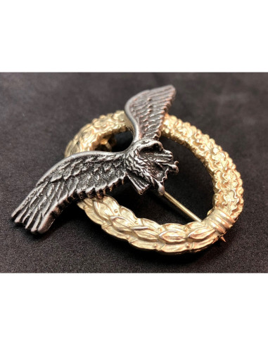 Luftwaffe pilot badge without swastika