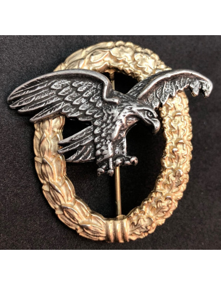 Luftwaffe observer badge gold without swastika