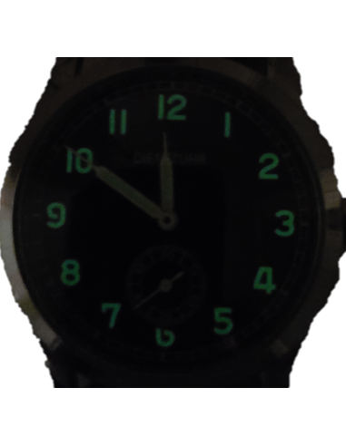 Wehrmacht dienst horloge bruine band