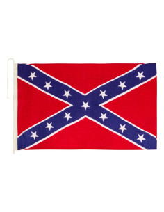 Drapeau des Etats Confédérés d'Amérique en coton