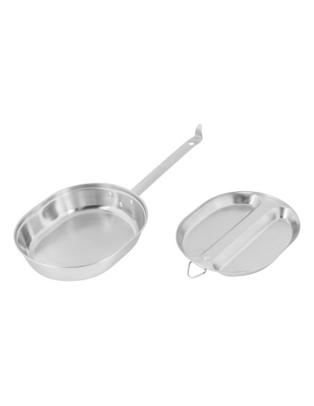 U.S. steel tray and pan