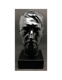 Adolf Hitler head bust black