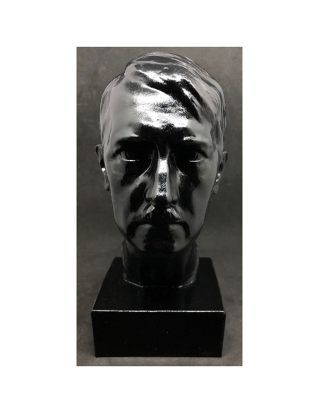 Adolf Hitler buste de la tête noir