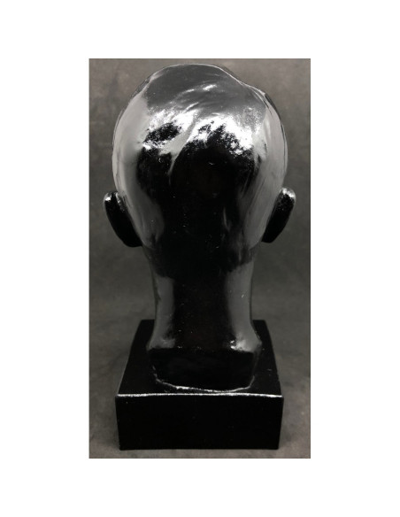 Adolf Hitler head bust black