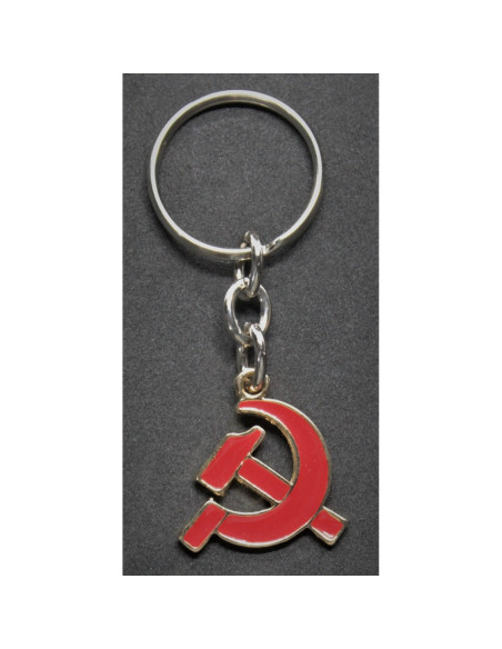 Hamer en Sikkel communist sleutelhanger