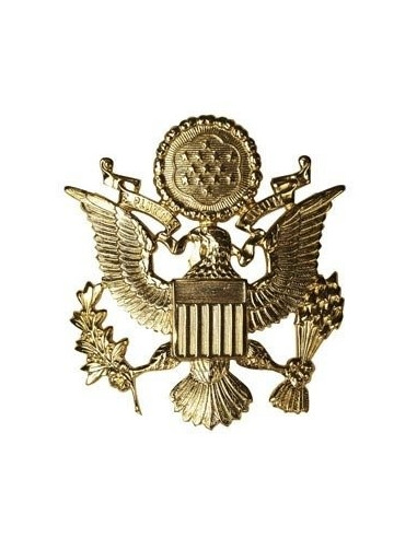 U.S. officer cap badge
