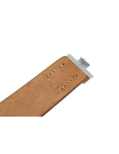 Ceinture en cuir allemand brun 2