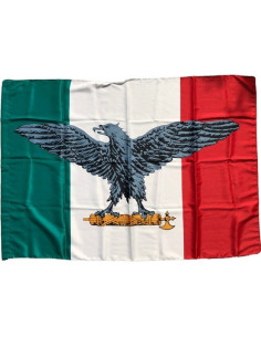 Italian social republic flag polyester