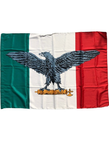 Italian social republic flag polyester