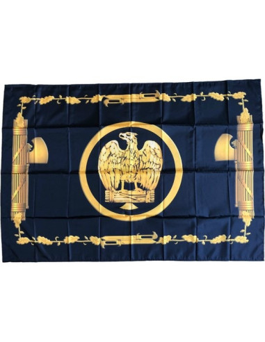 drapeau de polyester Mousquetaires Mussolini