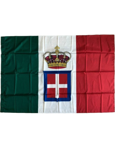Kingdom Italy flag polyester