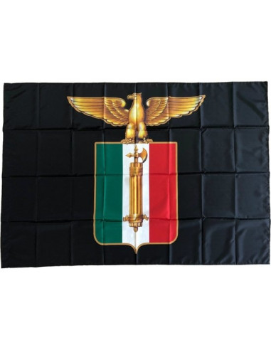 polyester aigle drapeau italien