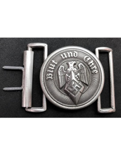 Hitlerjugend officier buckle zilver