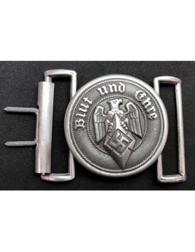 Hitlerjugend officier buckle zilver