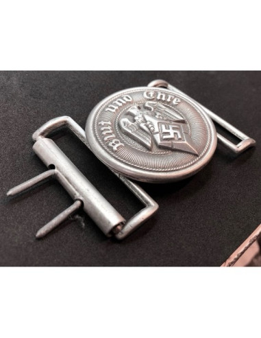 Hitlerjugend officier gesp zilver
