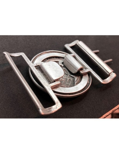 Hitlerjugend officier buckle zilver