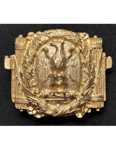 Zwarthemden buckle goud