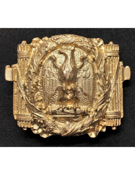 Zwarthemden buckle goud
