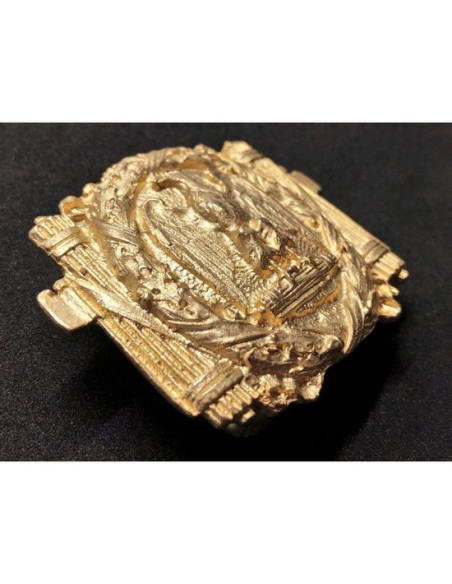 Zwarthemden gesp goud