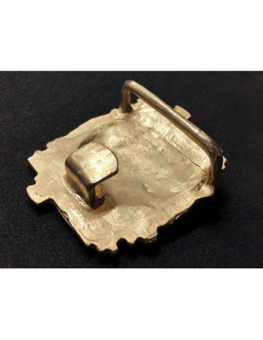 Zwarthemden buckle goud