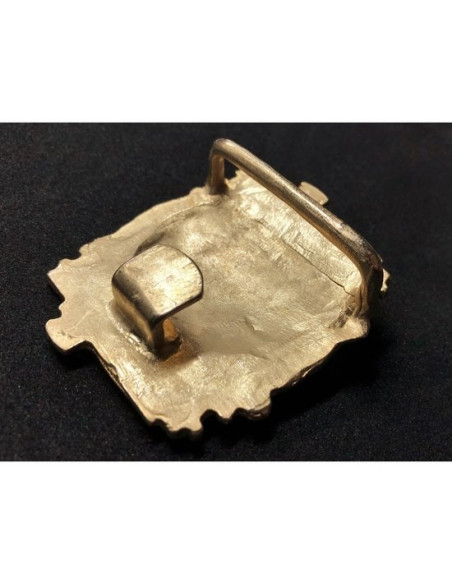 Zwarthemden buckle goud