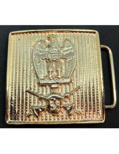 Mousquetaires Mussolini boucle d'or moderne