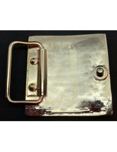 Musketiers van Mussolini modern buckle goud 2