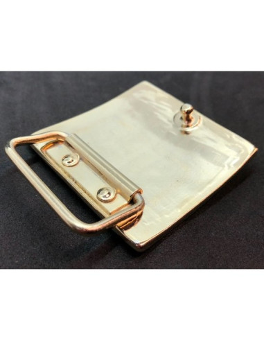 Musketiers van Mussolini modern buckle goud