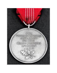 Olympische spelen 1936 herdenkingsmedaille  2