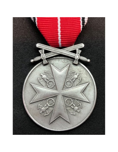 German service medal with swords