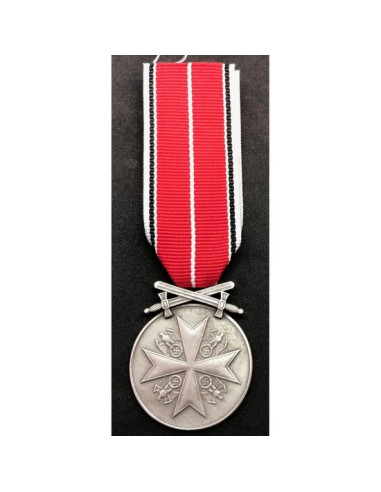 German service medal with swords