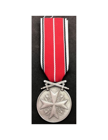 German service medal with swords