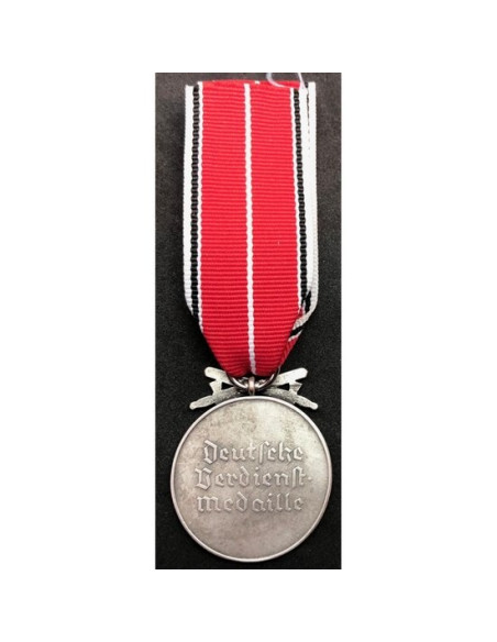 German service medal with swords
