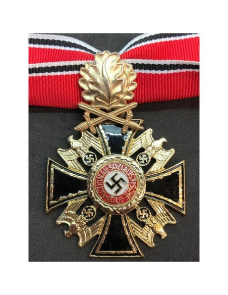 Duitse orde van de NSDAP 2ᵉ Klasse eikenblad met zwaarden