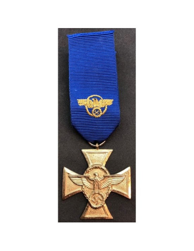 la police nazie 25 ans Médaille de service 1ᵉ...