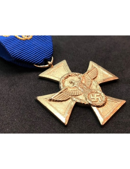 la police nazie 25 ans Médaille de service 1ᵉ classe
